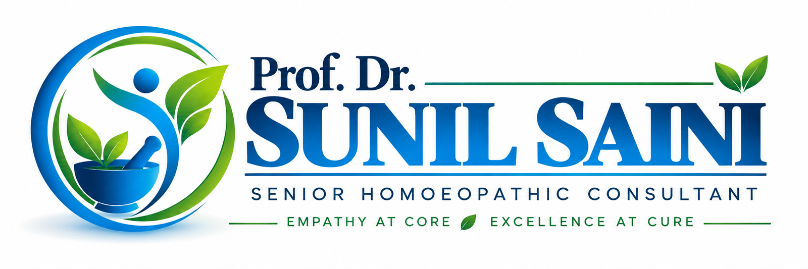 Prof. Dr. Sunil Saini Sir - Senior Homoeopathic Consultant